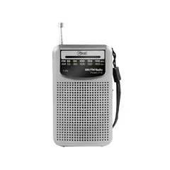 MALIK - RADIO RETRO PORTÁTIL CF-10 SILVER MLAB 120MLB09483