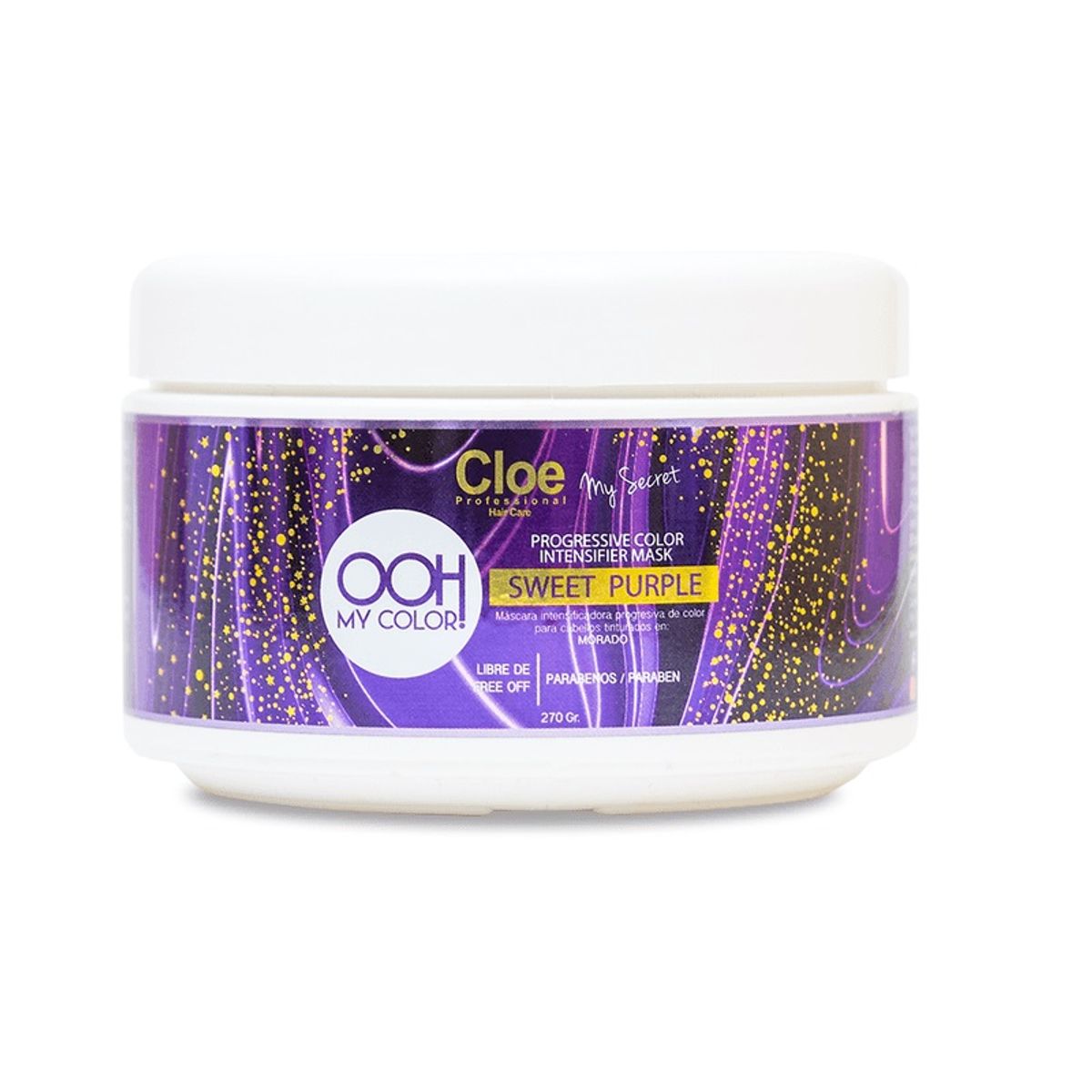 CLOE - Máscara Ooh My Color Sweet Purple Cloe 270GR