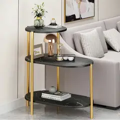 GENERICO - Mesa Centro 3 Niveles Mesa Auxiliar Decorativa Mesa Lateral