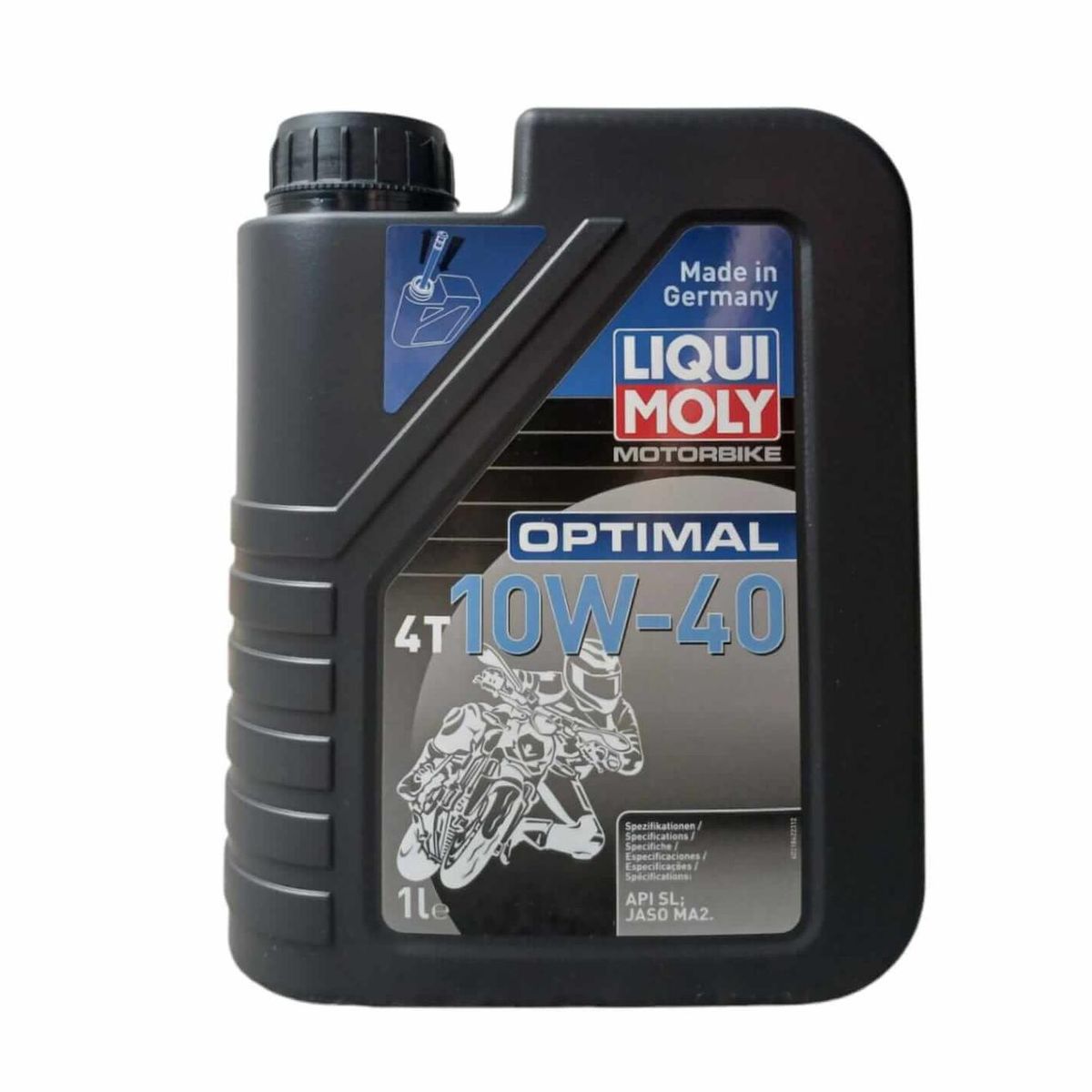 LIQUI MOLY - Aceite de Moto Liqui Moly 10w40 Mineral 1L 4T