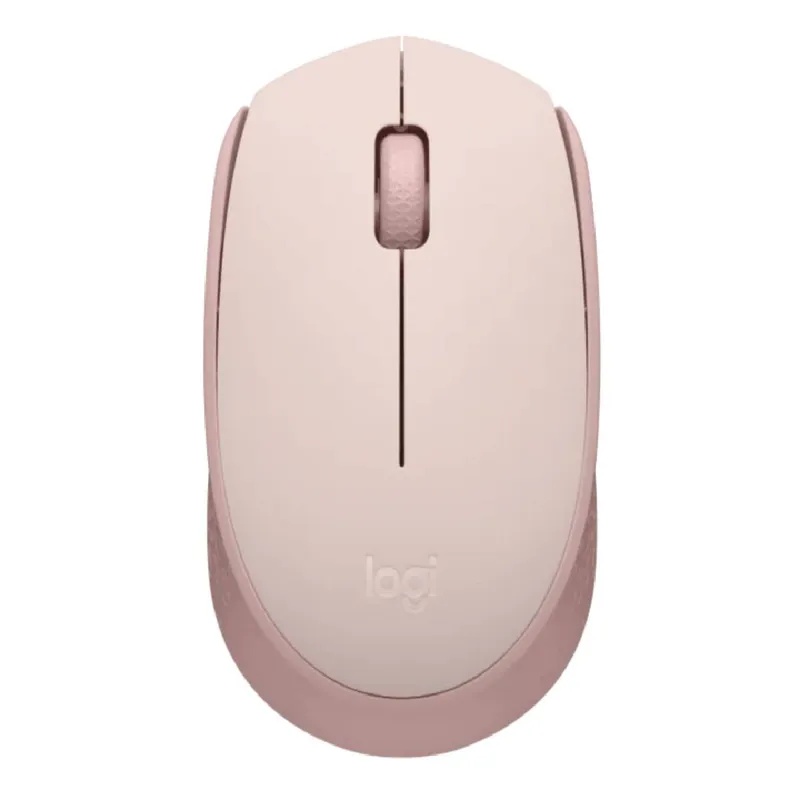 LOGITECH - Mouse Logitech M170 Inalámbrico Rosado 1000dpi