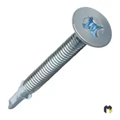 METALFER - Tornillo Winger Zn 12-24 X 2 Caja 1.000 Pza