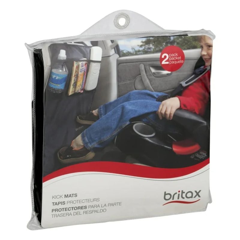BRITAX - 2 Protectores para la Parte Trasera del Respaldo Kick Mats