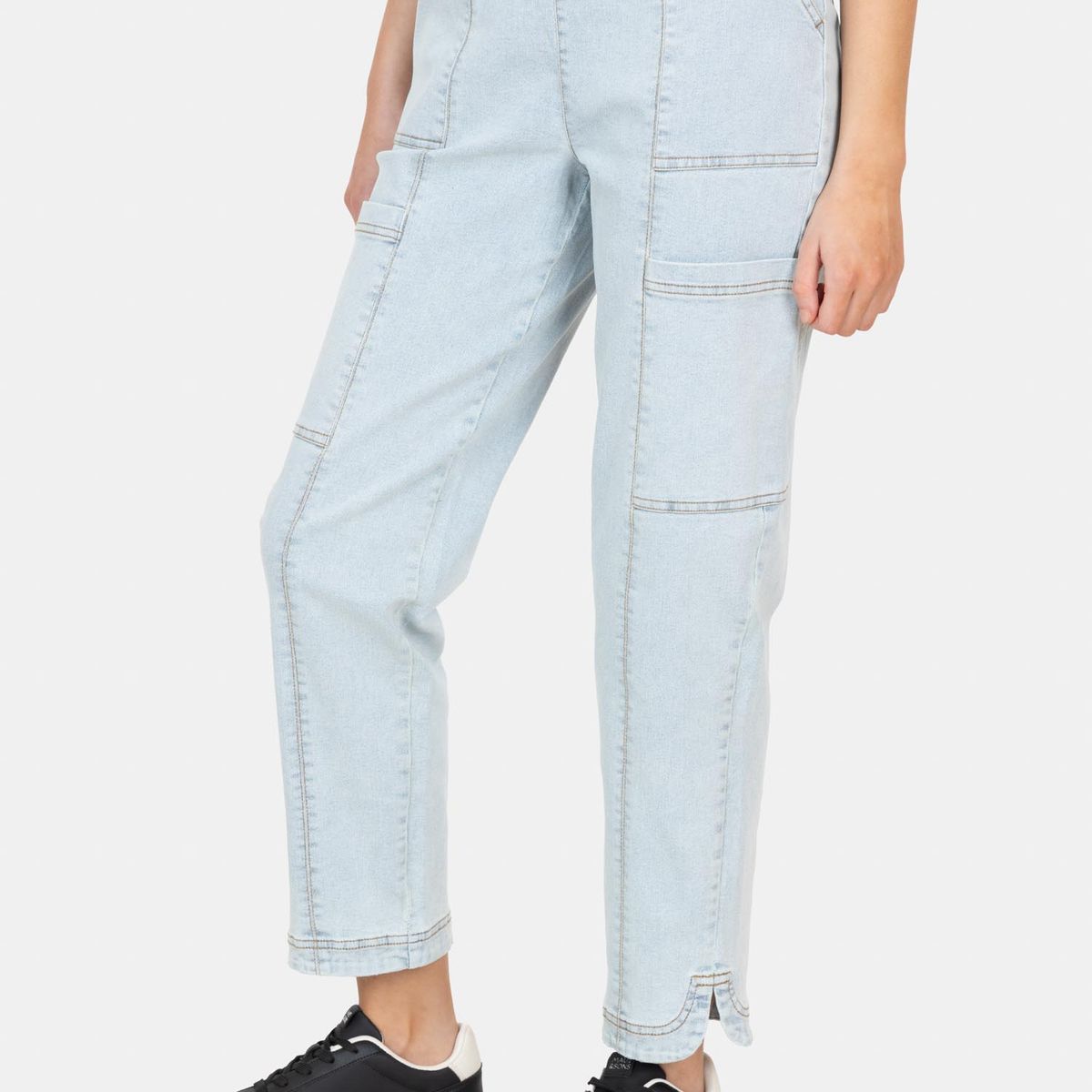 RIP CURL - Pantalon Jeans Aqua Celeste Mujer Rip Curl