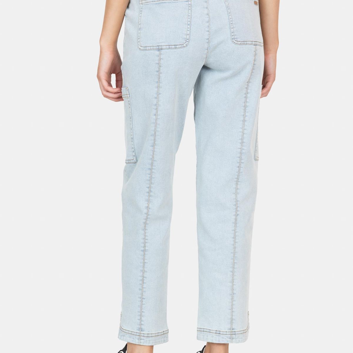 RIP CURL - Pantalon Jeans Aqua Celeste Mujer Rip Curl