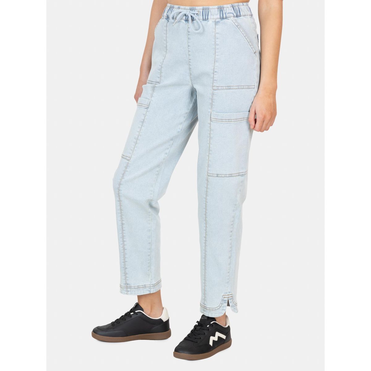 RIP CURL - Pantalon Jeans Aqua Celeste Mujer Rip Curl