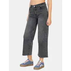 RIP CURL - Pantalon Jeans Salt Negro Mujer