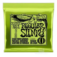 ERNIE BALL - Set Cuerdas Guitarra Eléctrica 010 2221 Regular