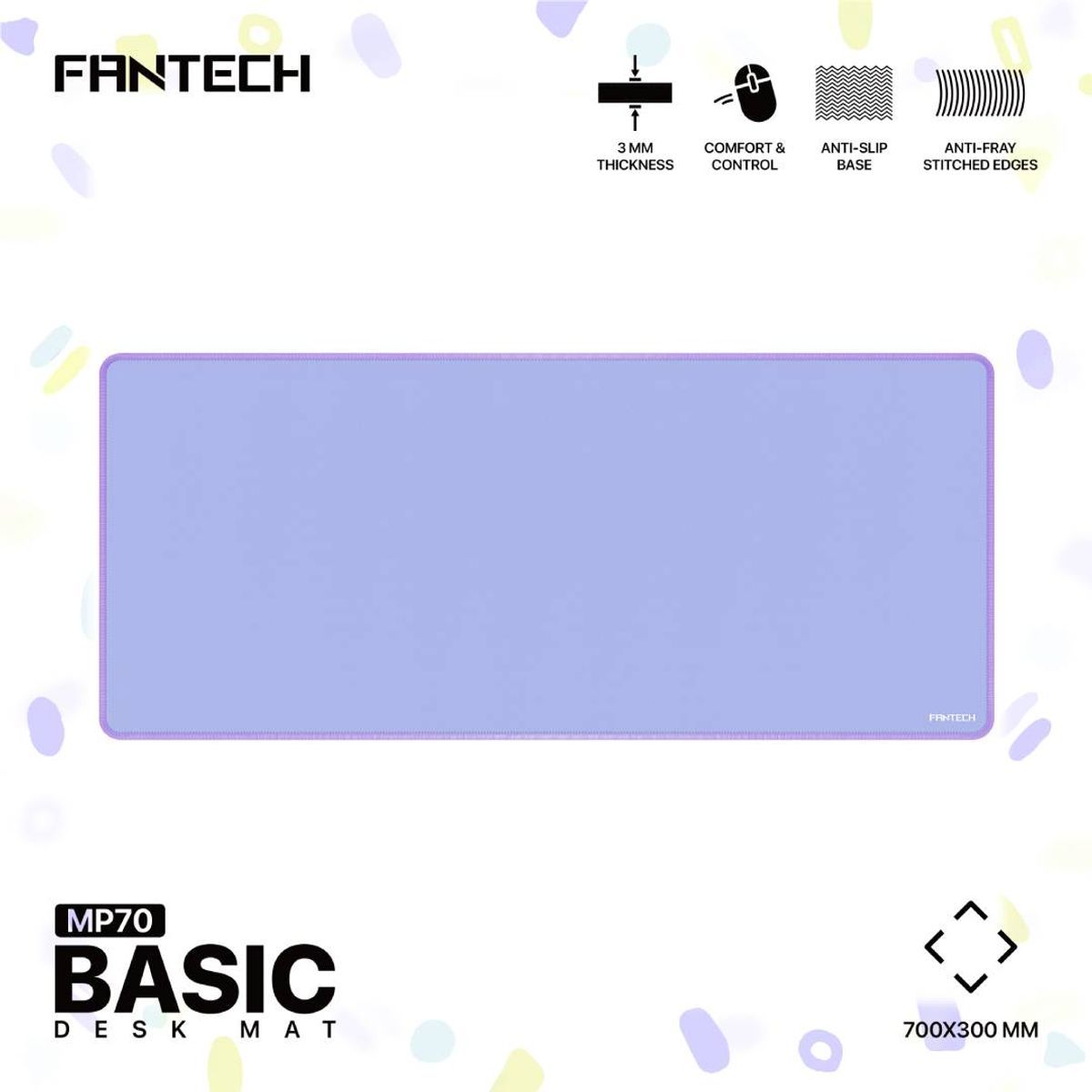 FANTECH - Mousepad Fantech MP70 BASIC XL Purple