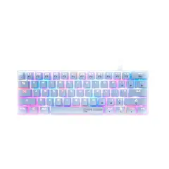 HYPE LEGEND - TECLADO Gamer REBEL BLANCO SW Outemu Brown