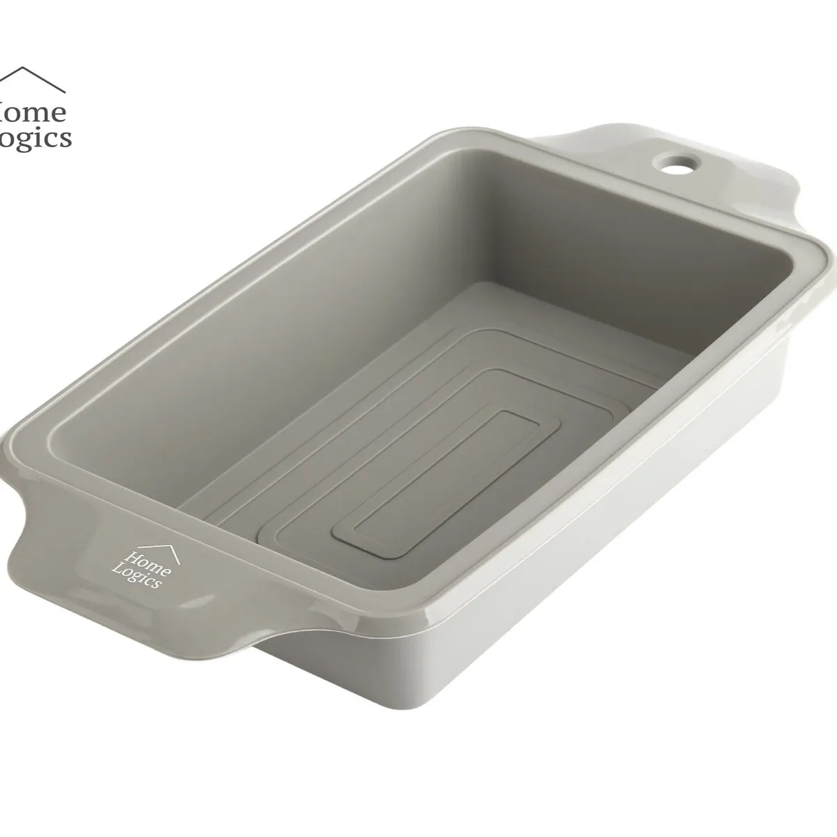 HOME LOGICS - Fuente Silicona Rectangular Para Hornear Cocina Home Logics
