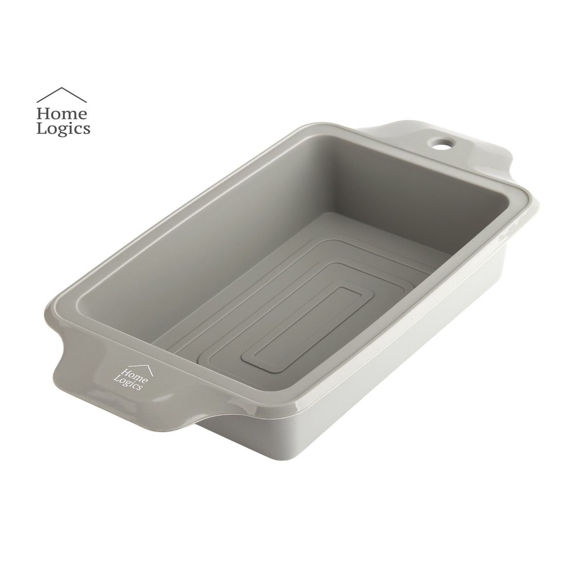 HOME LOGICS - Fuente Silicona Rectangular Para Hornear Cocina Home Logics