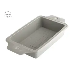 HOME LOGICS - Fuente Silicona Rectangular Para Hornear Cocina