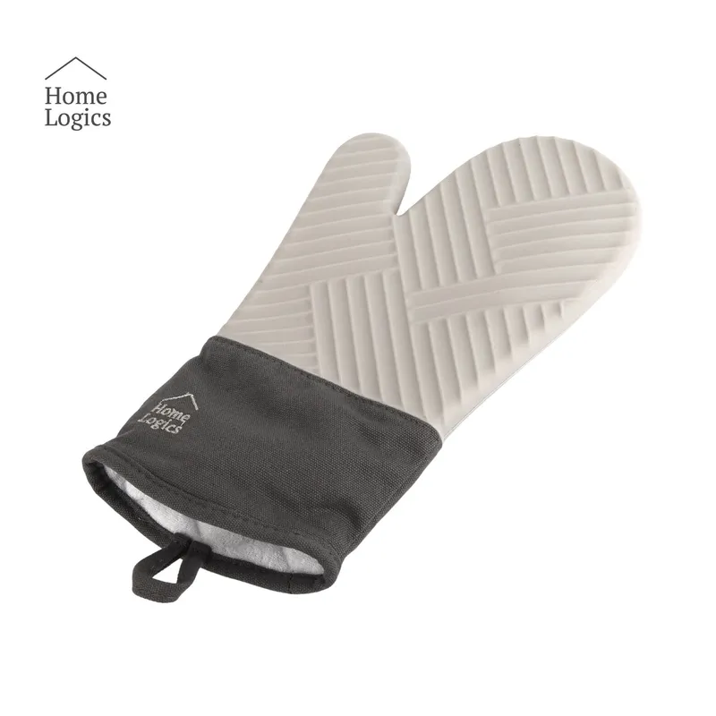 HOME LOGICS - Guante para Horno Silicona Resistente Cocina Home Logics