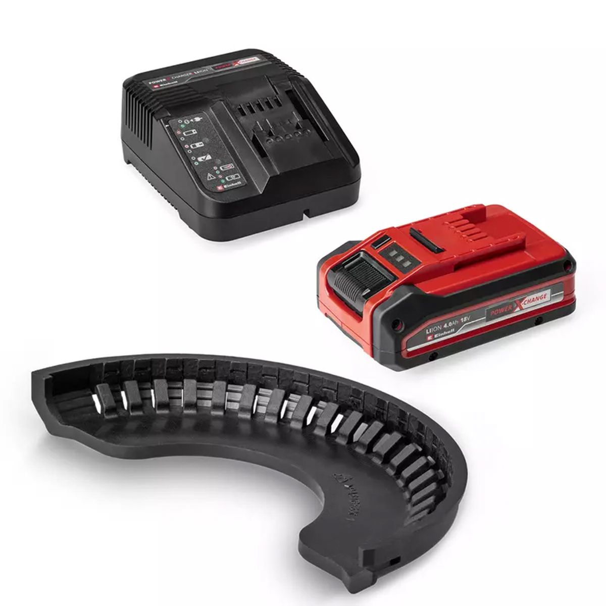EINHELL - Kit Esmeril Angular Inalámbrico TE-AG 18/125-2 Li (1x4,0 Ah)