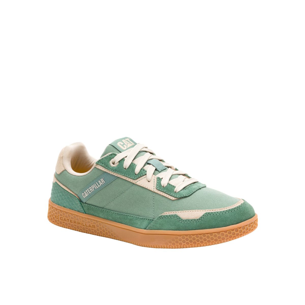 CAT - Zapatilla Pause Retro Canvas Hombre Verde CAT