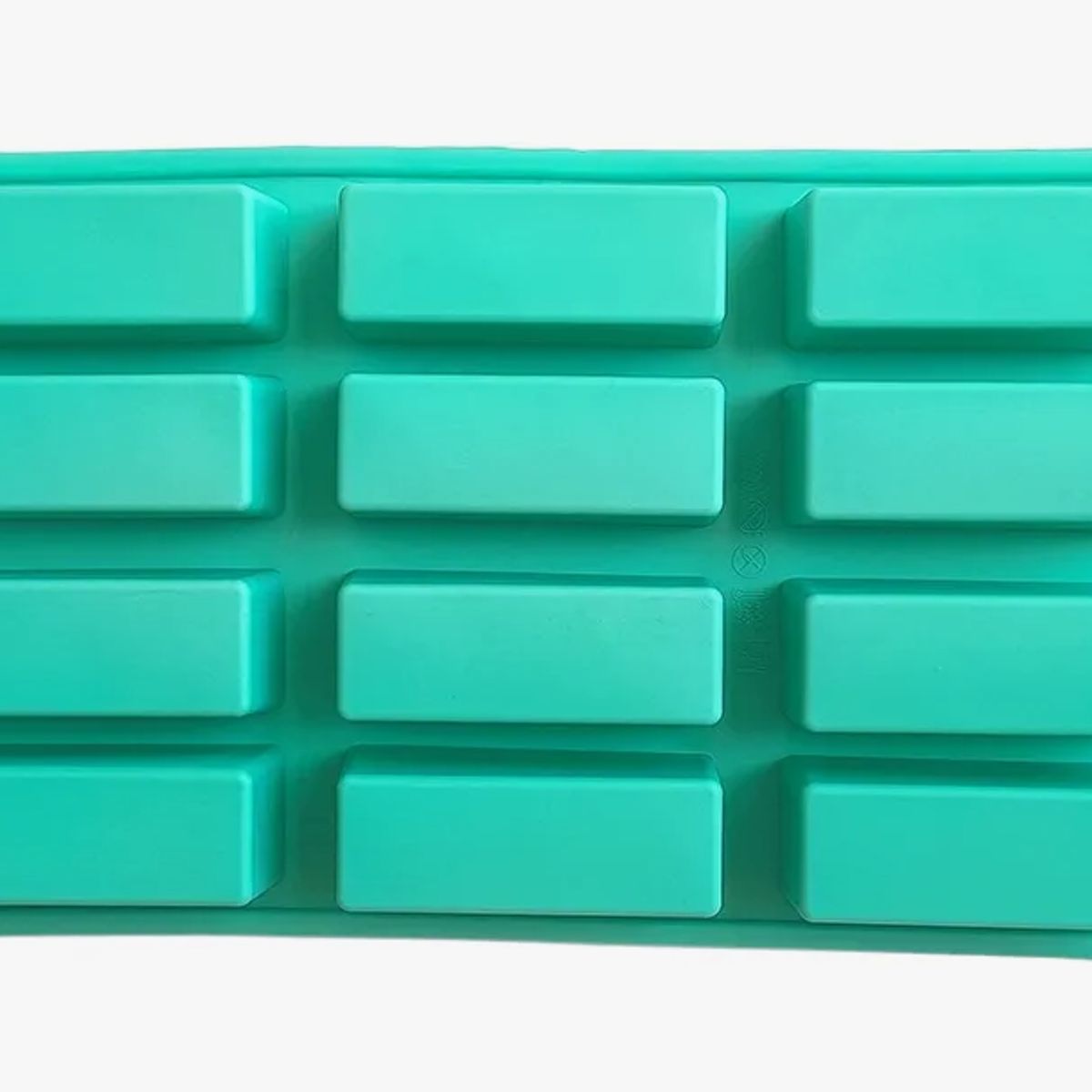 GENERICO - Molde de Silicona Diseño Barras Rectangulares Verde