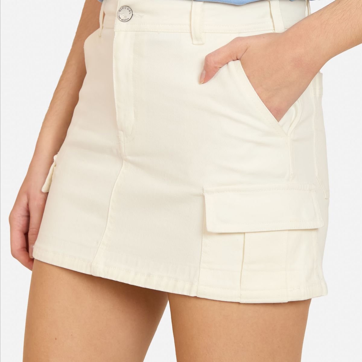 RIP CURL - Falda Wave Blanco  Mujer Rip Curl