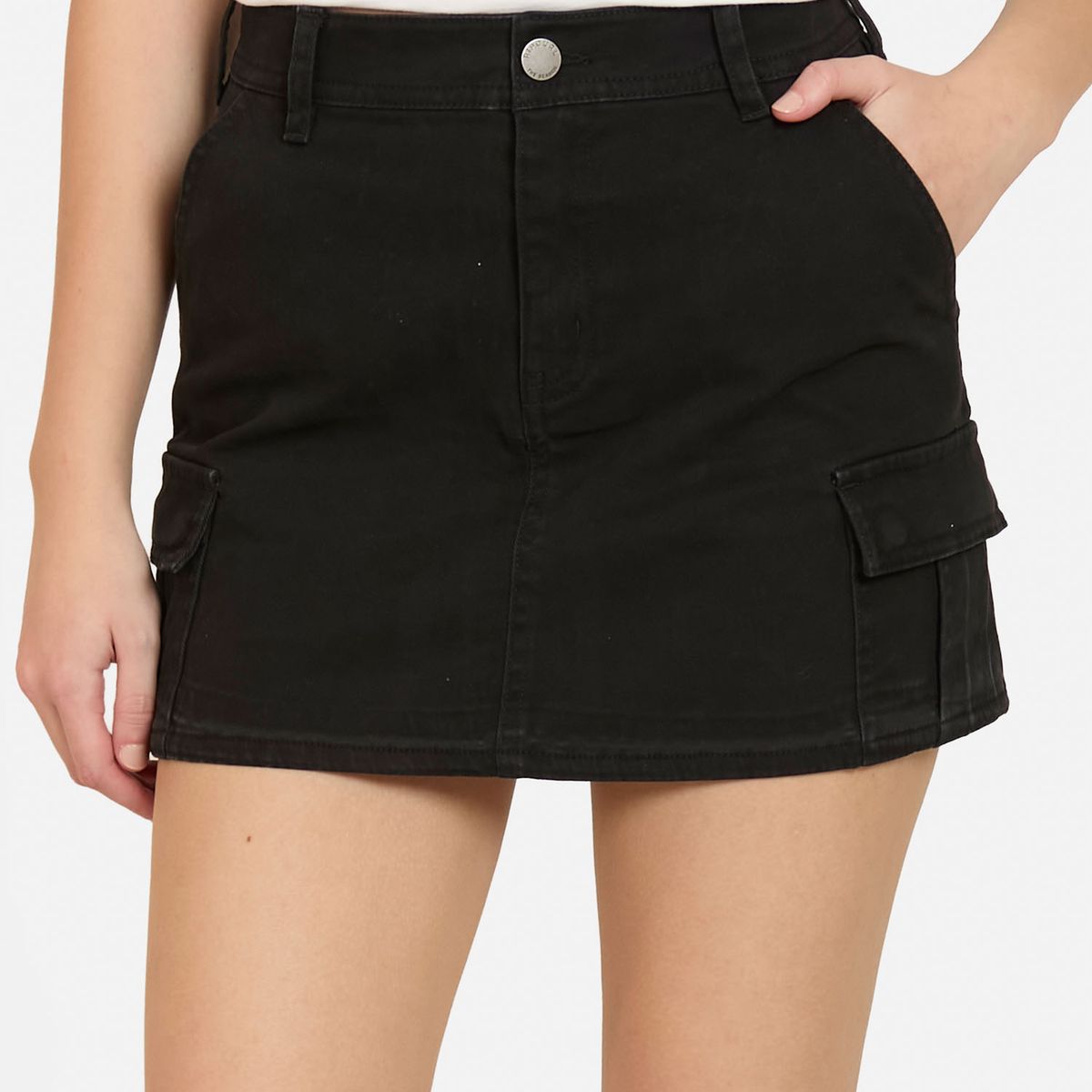 RIP CURL - Falda Wave Negro Mujer Rip Curl