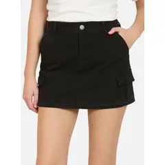 RIP CURL - Falda Wave Negro Mujer