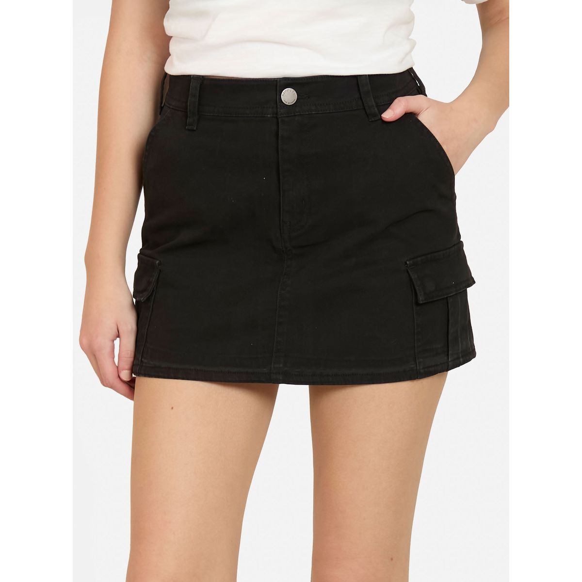 RIP CURL - Falda Wave Negro Mujer Rip Curl