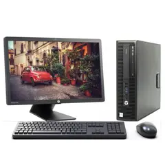 HP - KIT MONITOR 23" + PC 600 G2 i5 6° 8GB 256GB + teclado & Mouse Reacondicionado