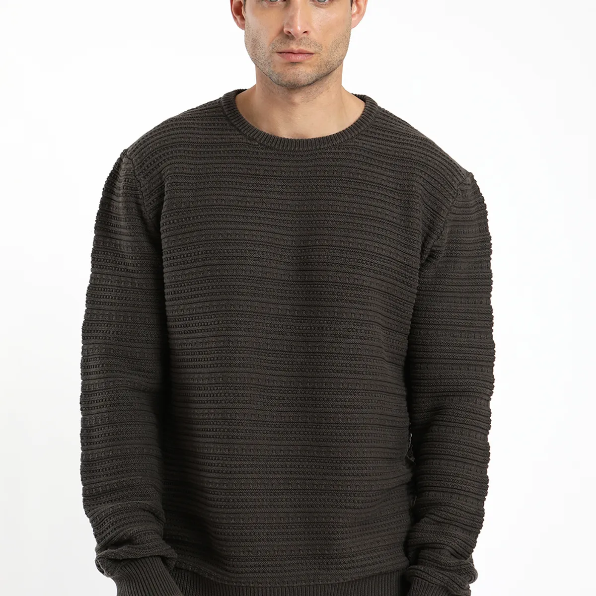 FROENS - Chaleco hombre arena 100% algodón Froens