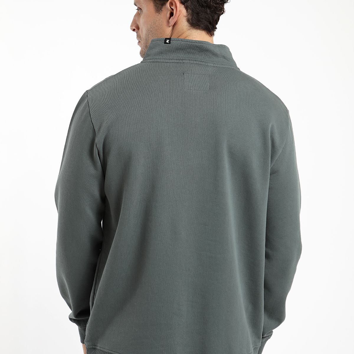 FROENS - Poleron hombre sin gorro tunquen 100% algodón orgánico Froens