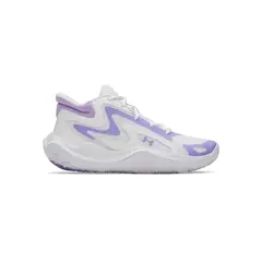 UNDER ARMOUR - Zapatilla Unisex Basket Jet '25 Blanco