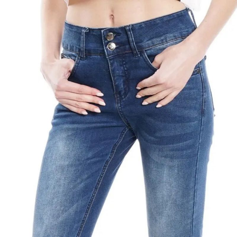 ELLUS - Ellus Jeans Candice Med Dark Blue Repreve L20
