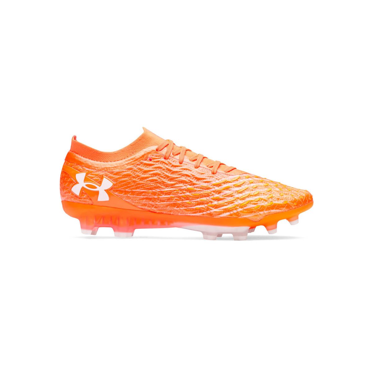 UNDER ARMOUR - Zapato Football Hombre Magnetico Elite 5 FG Naranja UNDER ARMOUR