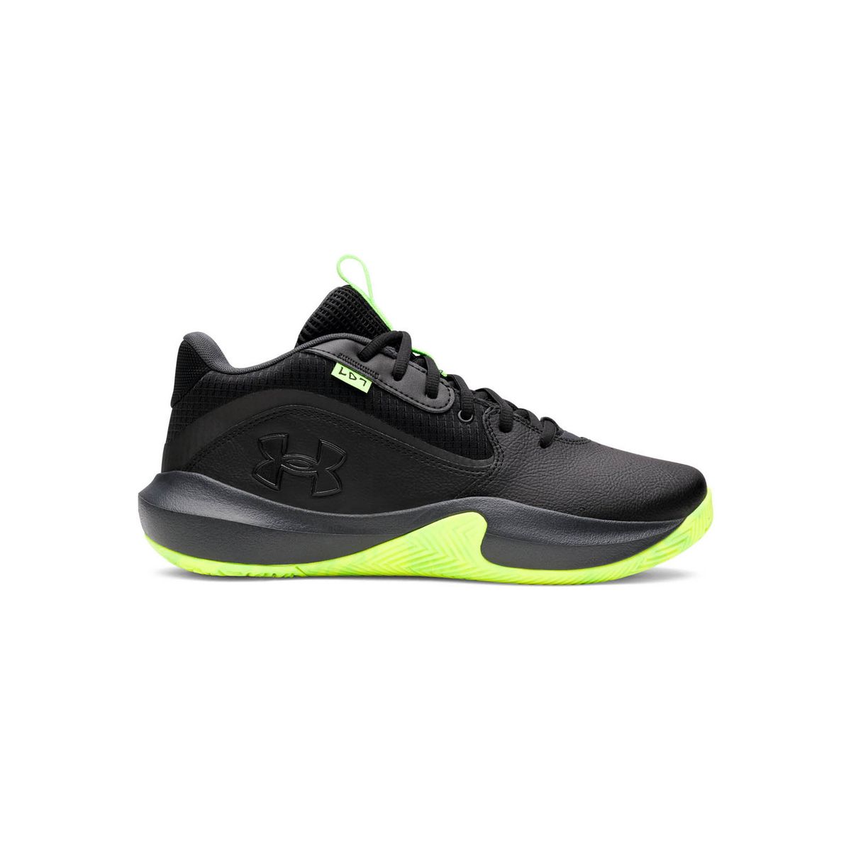 UNDER ARMOUR - Zapatilla Basket Unisex Lockdown 7 Negro UNDER ARMOUR