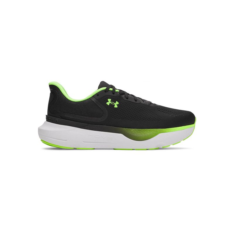 UNDER ARMOUR - Zapatila Running Hombre Infinite Pro 2 NegroVerde UNDER ARMOUR