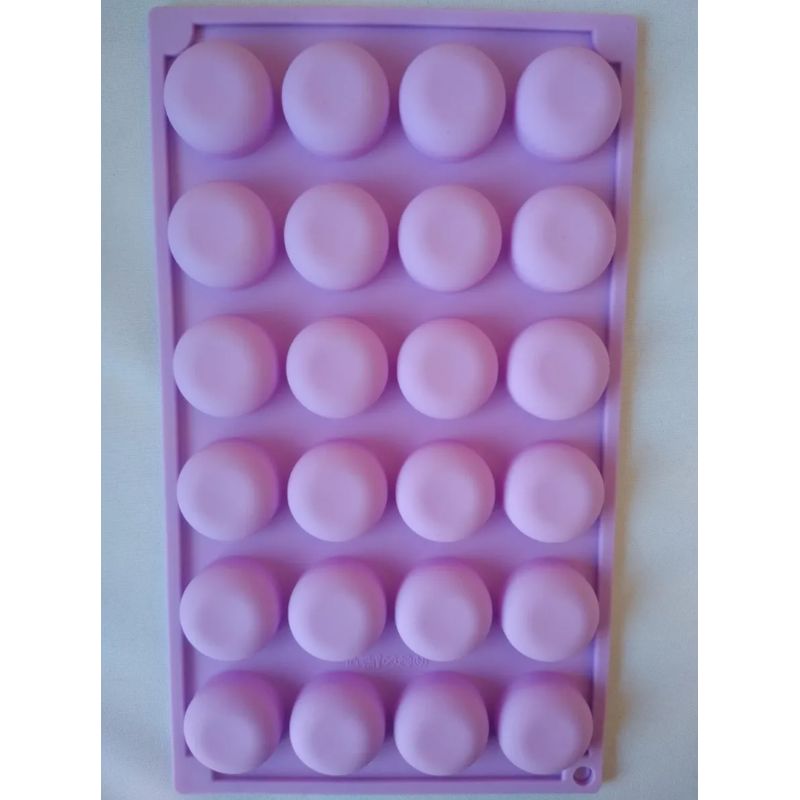 GENERICO - Molde de Silicona Diseño Mini Semiesferas Morado