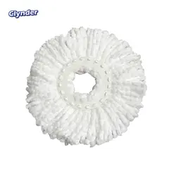 CLYNDER - Repuesto Mopa Microfibra Limpieza Giratoria Redonda