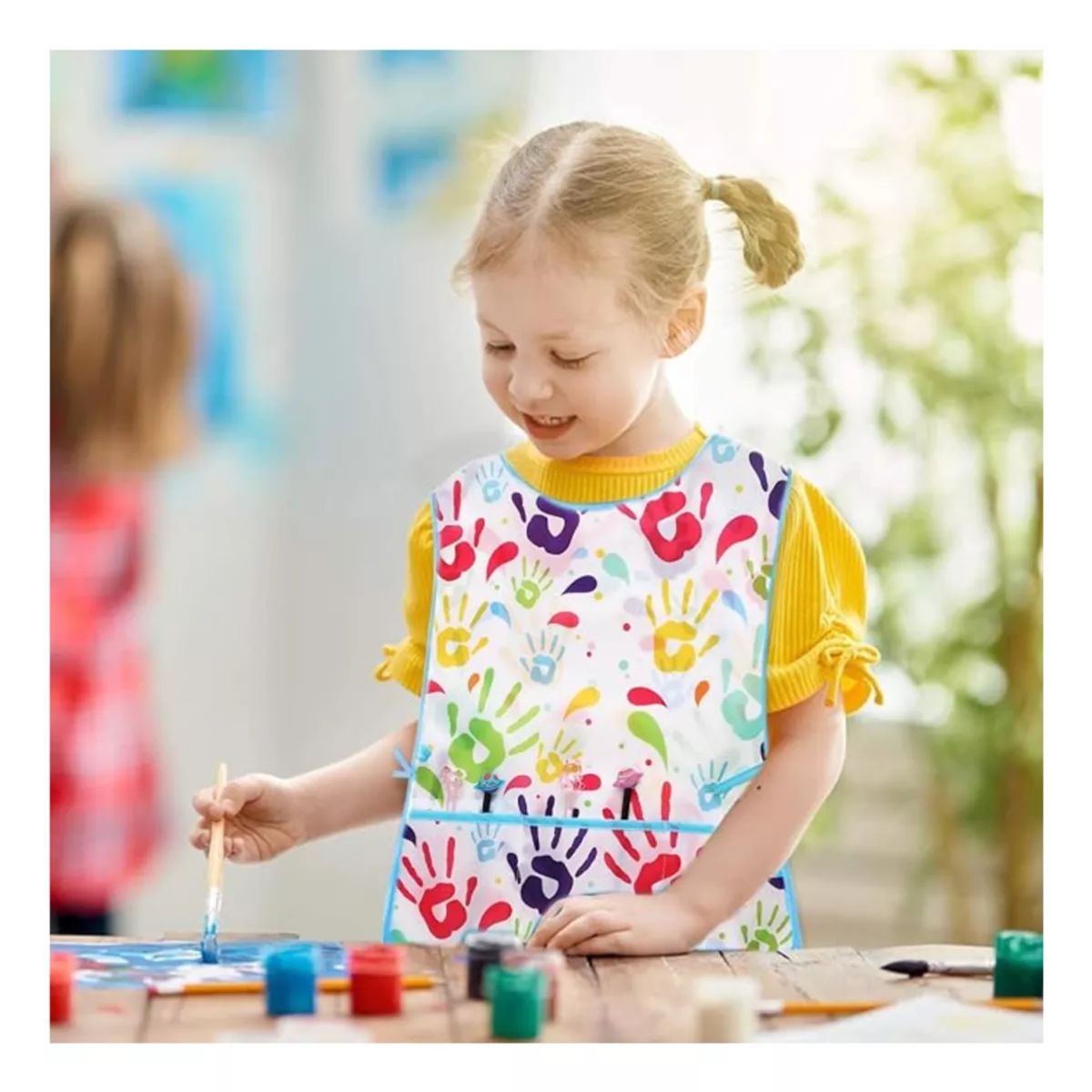 GENERICO - Kit De Arte Para Niños Con Atril + Bastidor Y Pinturas