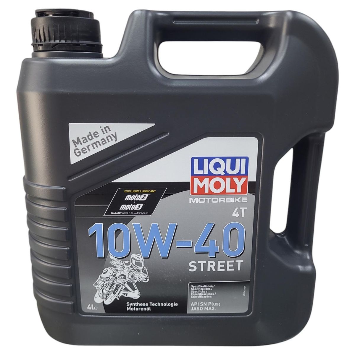 LIQUI MOLY - Aceite Moto Liqui Moly 4t 10w 40 Sintetico 4l