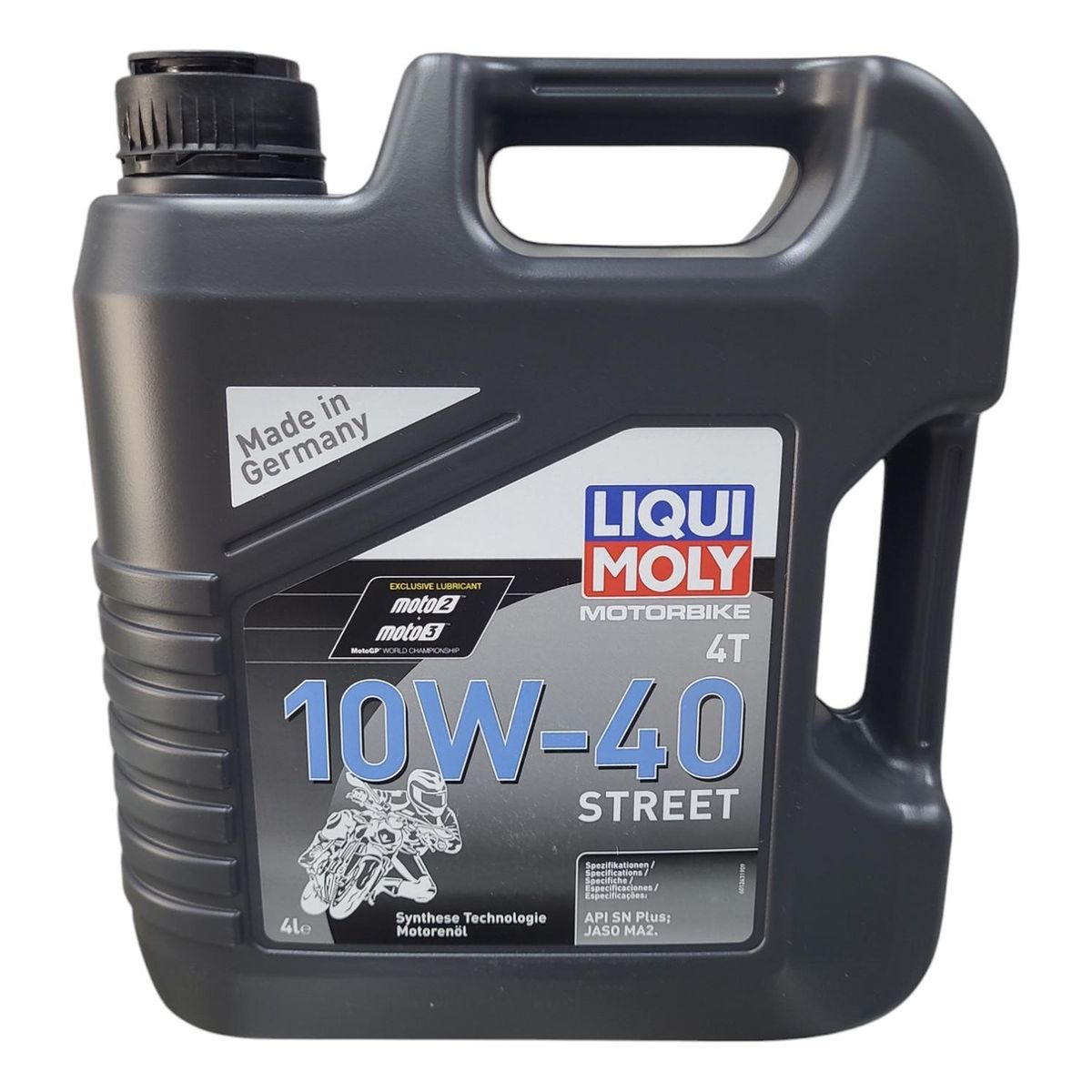 LIQUI MOLY - Aceite Moto Liqui Moly 4t 10w 40 Sintetico 4l