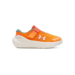 UNDER ARMOUR - Zapatilla Running Niño Surge 4 Naranja