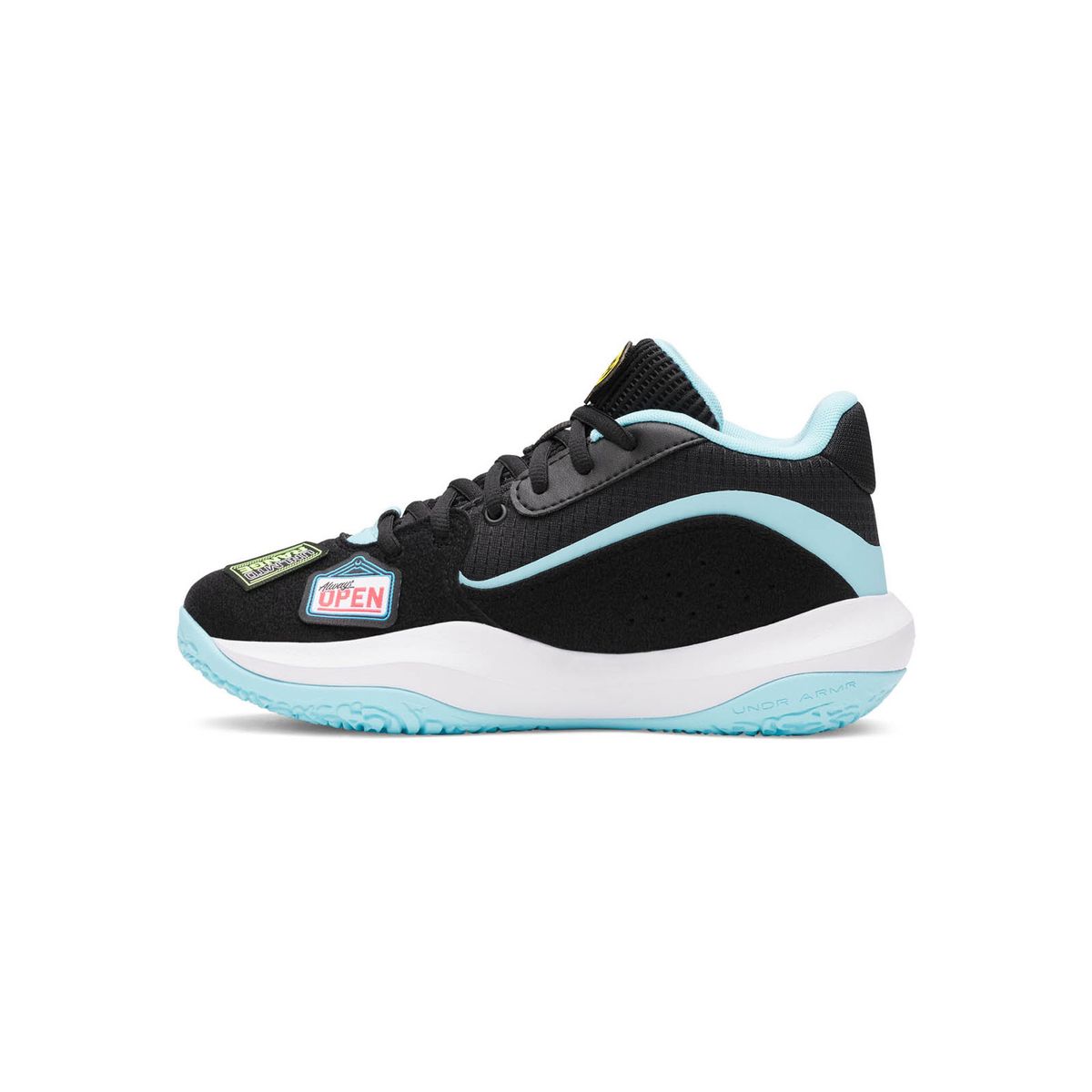 UNDER ARMOUR - Zapatilla Basket Unisex Gs Lockdwn 7 Patches Negro UNDER ARMOUR