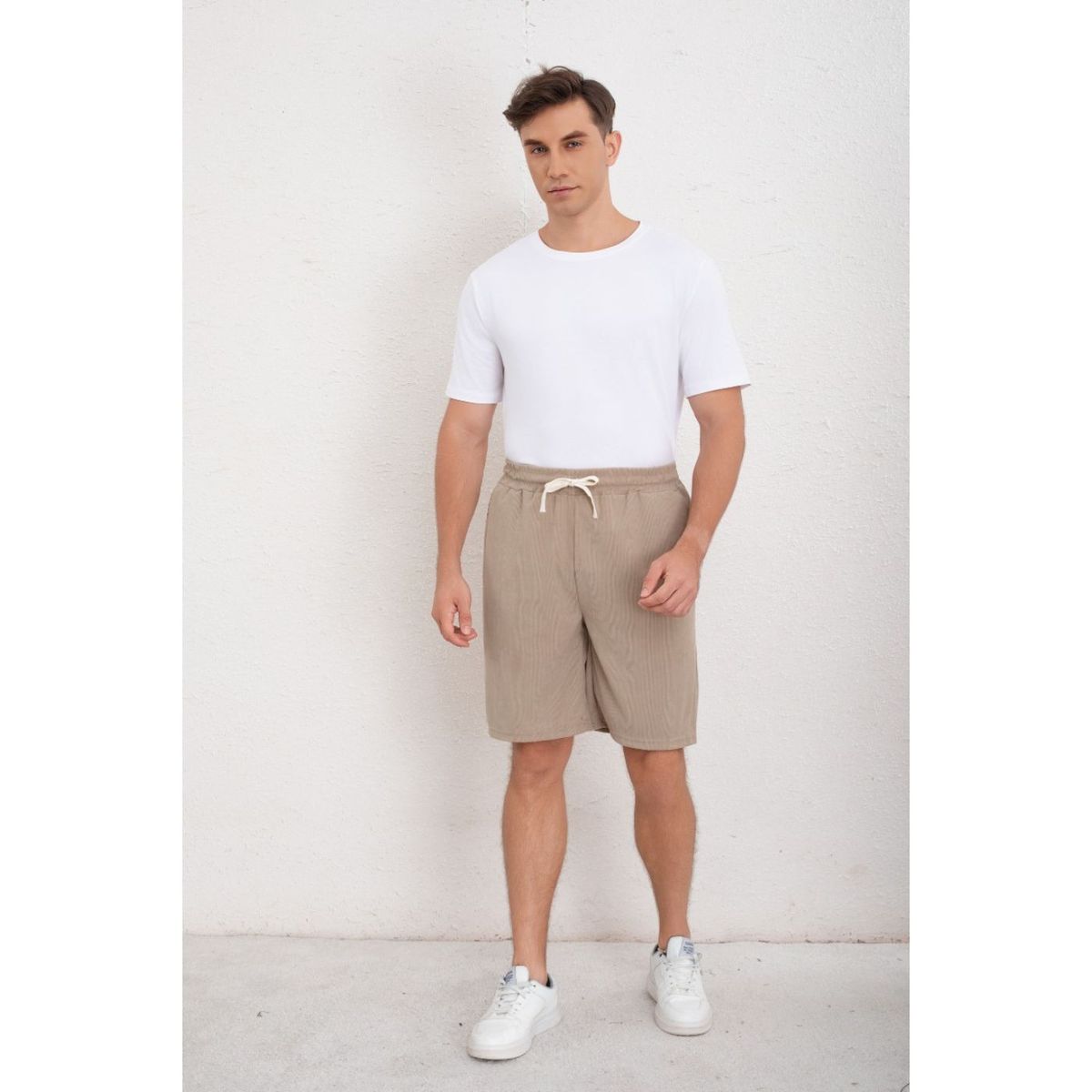 LIKE SHOP - Short Hombre Bermuda Holgado Pantalon Corto Casual 7149