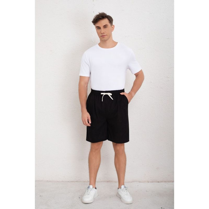 MPROPIA - Short Hombre Bermuda Holgado Pantalon Corto Casual 7149