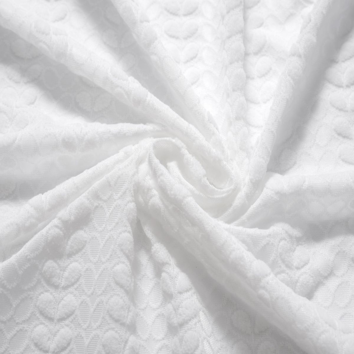 OKAY - Visillo Romantico Con Disenos 140x220 Cm 2 Paños TC-034