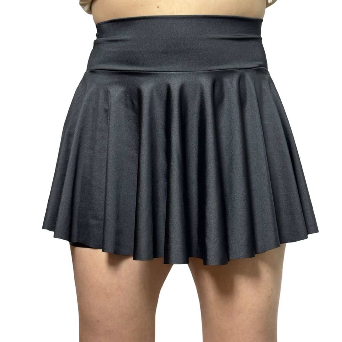 AAYO MODA - Falda Short Dupont con Bolsillo para Celular Moda Mujer