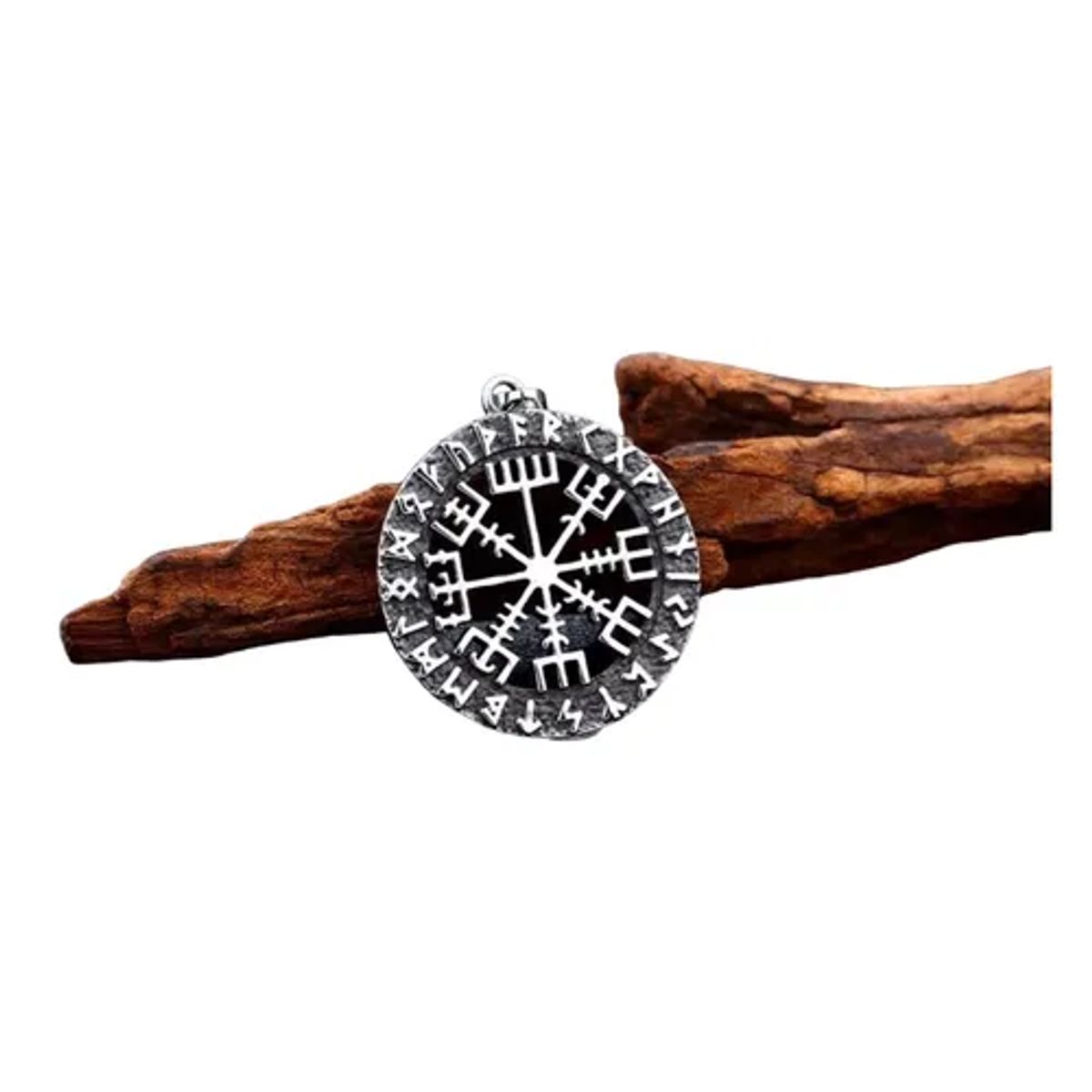 GENERICO - Collar Brujula Vikingo Hombres Caballero Moda