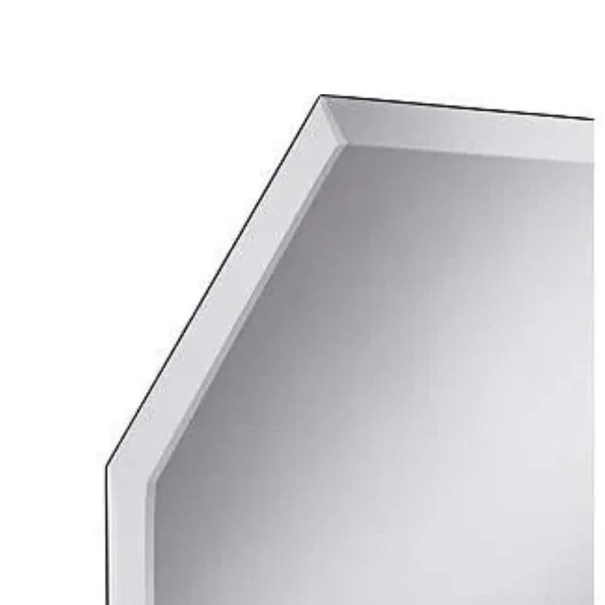 GENERICO - Espejo baño semi ovalado 50x70 con luz led blanca Casa Viva