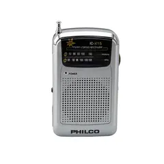 PHILCO - Radio Portátil A Pilas Fm am Con Audífonos
