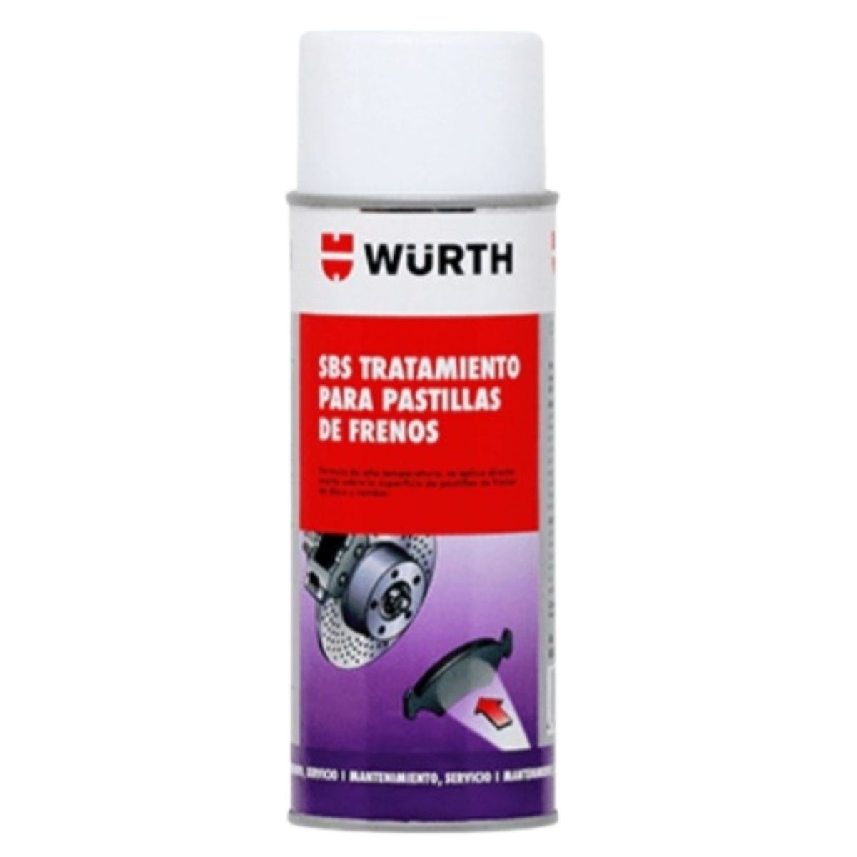 WURTH - Anticristalizante para Pastillas de Frenos SBS Wurth 255g