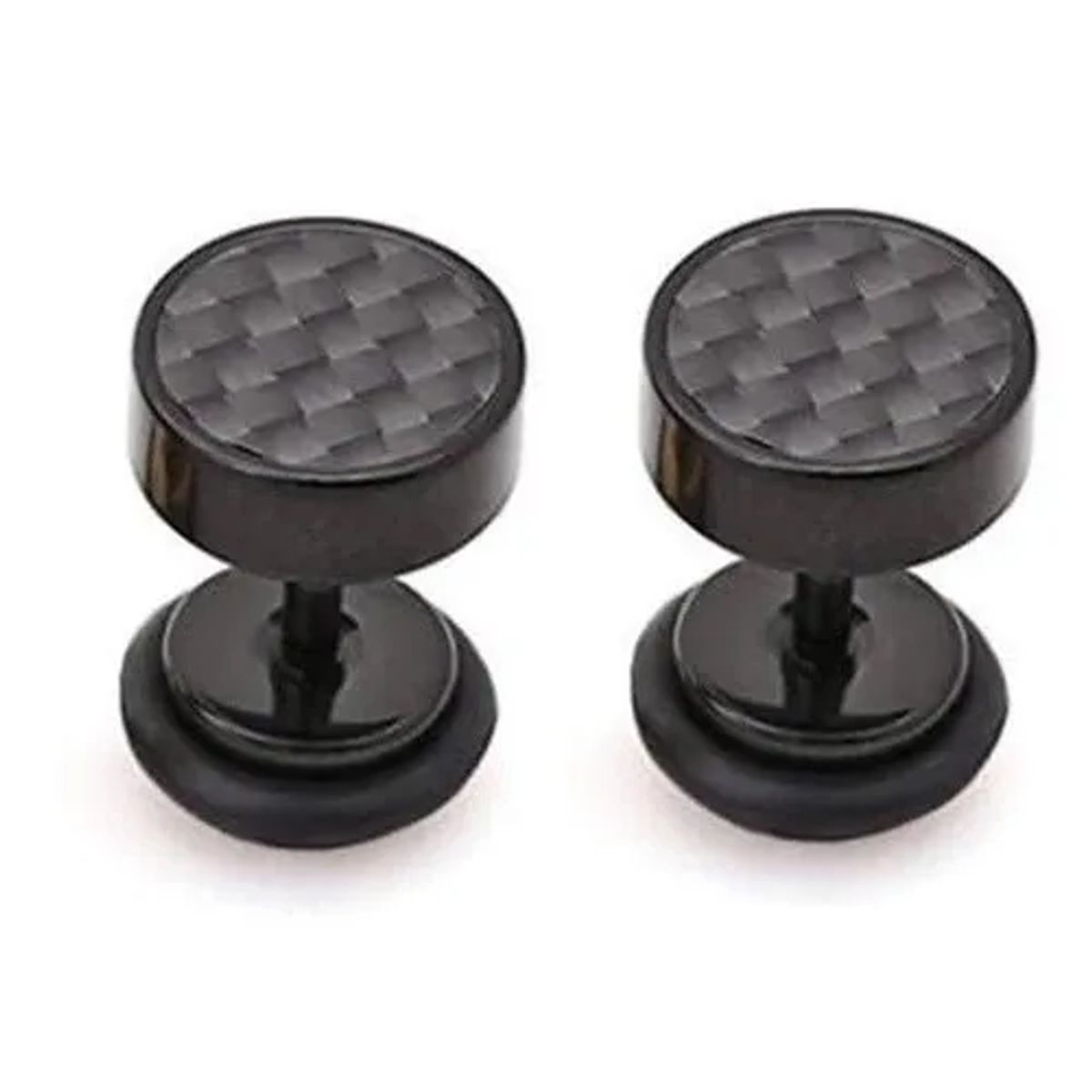 GENERICO - Aros Black Space Fibra De Carbono Hombre Mujer Moda Royal Madriz