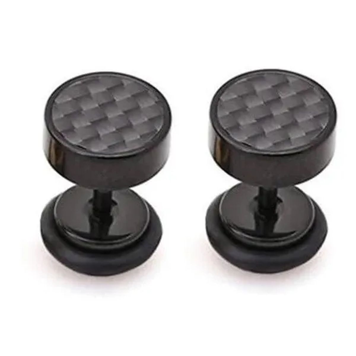 GENERICO - Aros Black Space Fibra De Carbono Hombre Mujer Moda Royal Madriz